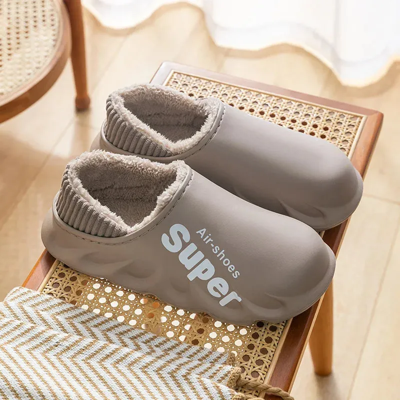 ChaleurCoton - Chaussons en Coton Confortables pour l'Hiver