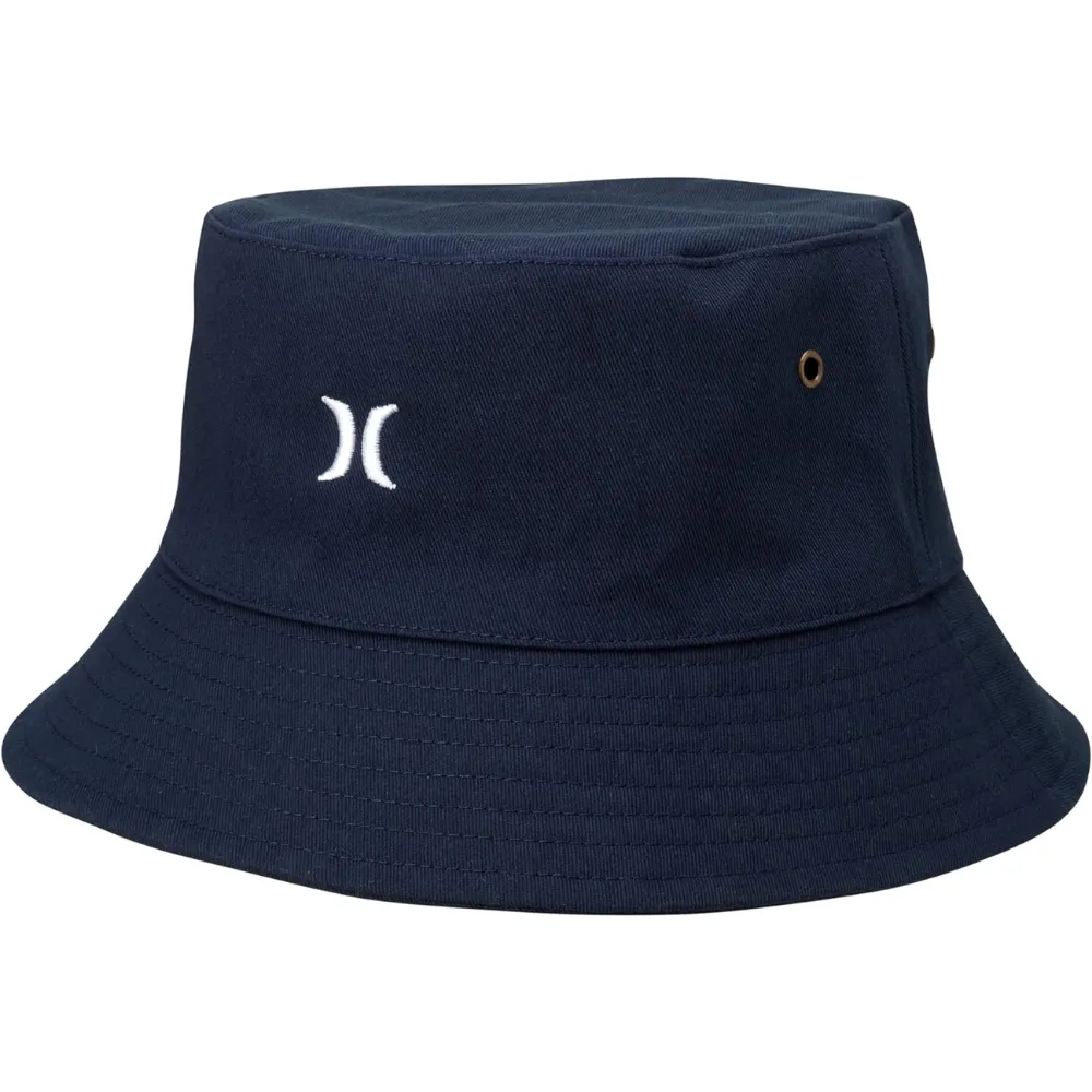 Chapeau Bucket à petit logo Marine