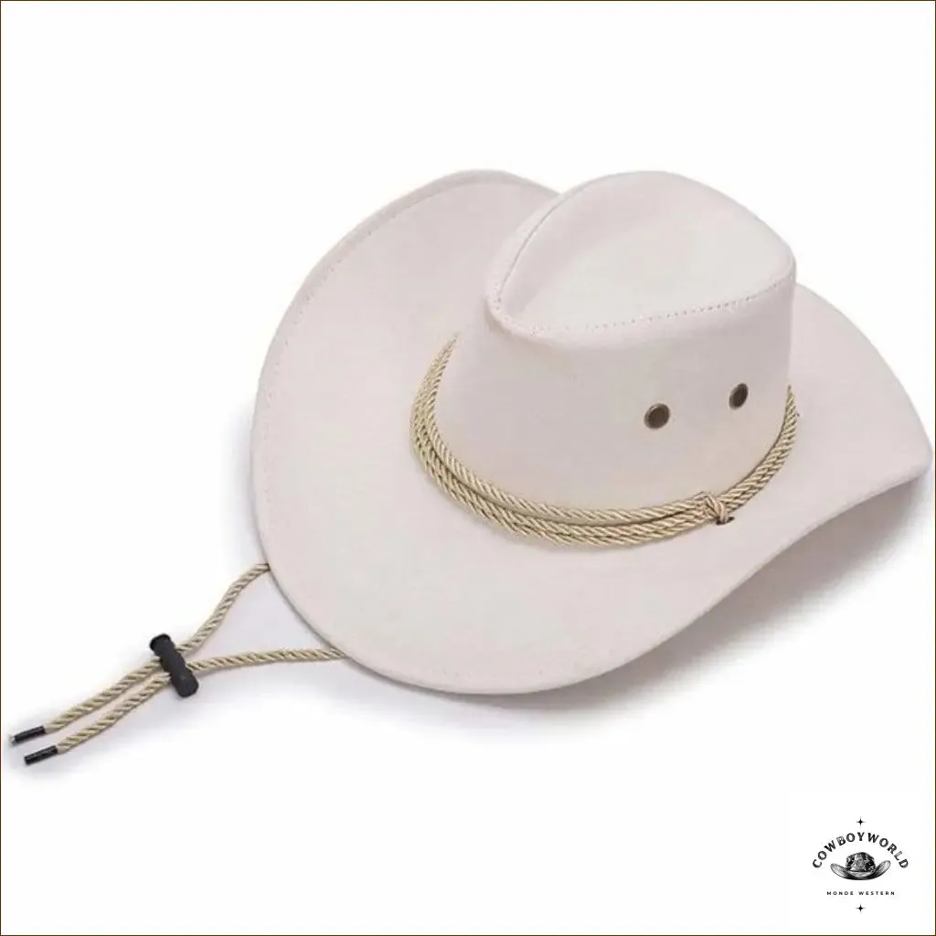 Chapeau de Cowboy Blanc