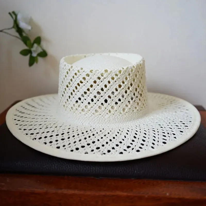 Chapeau de Paille Blanc