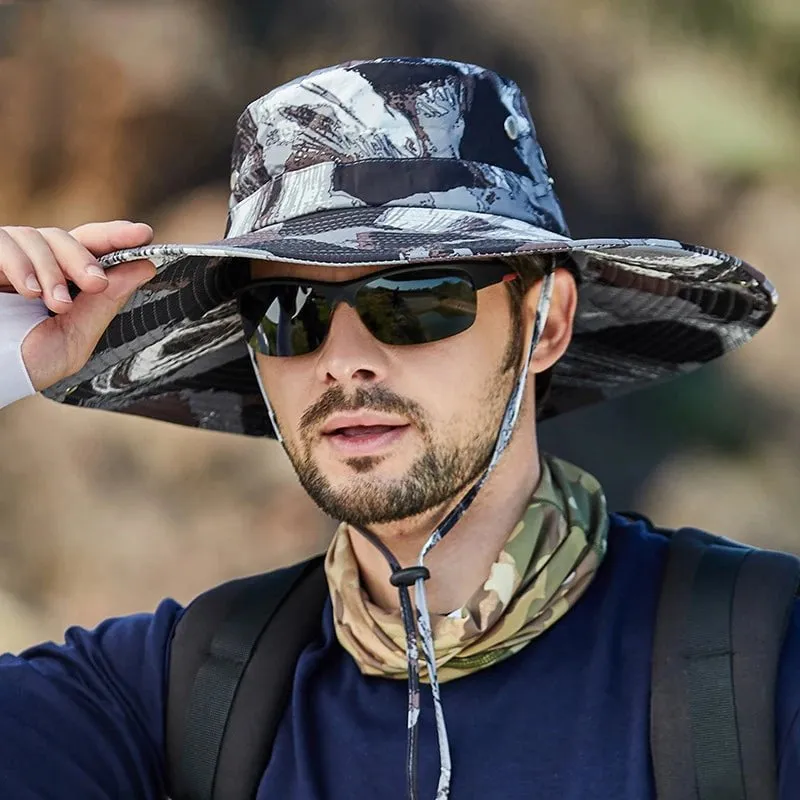 Chapeau de pêche en coton