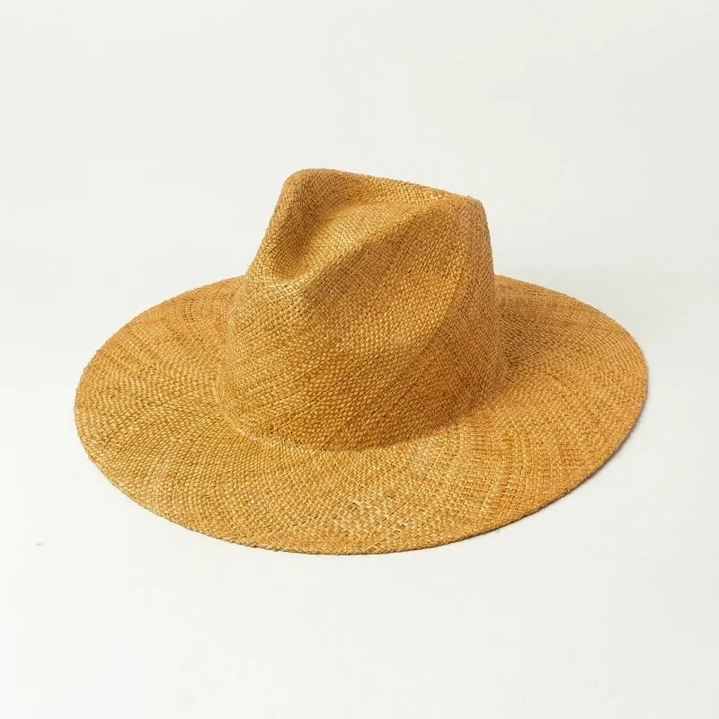 Chapeau Fedora en Paille pour Femme