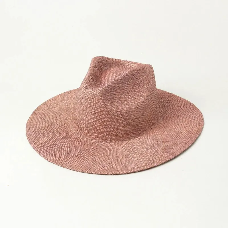 Chapeau Fedora en Paille pour Femme