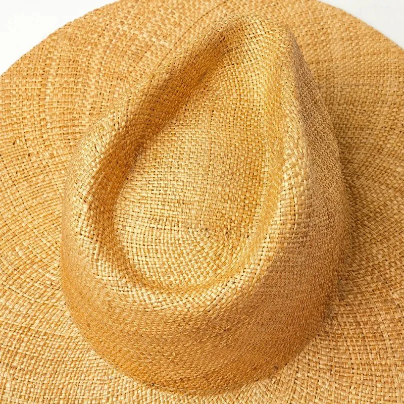 Chapeau Fedora en Paille pour Femme