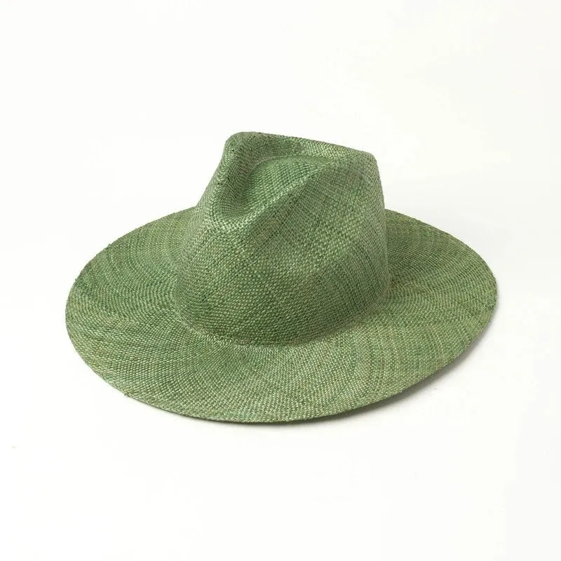 Chapeau Fedora en Paille pour Femme