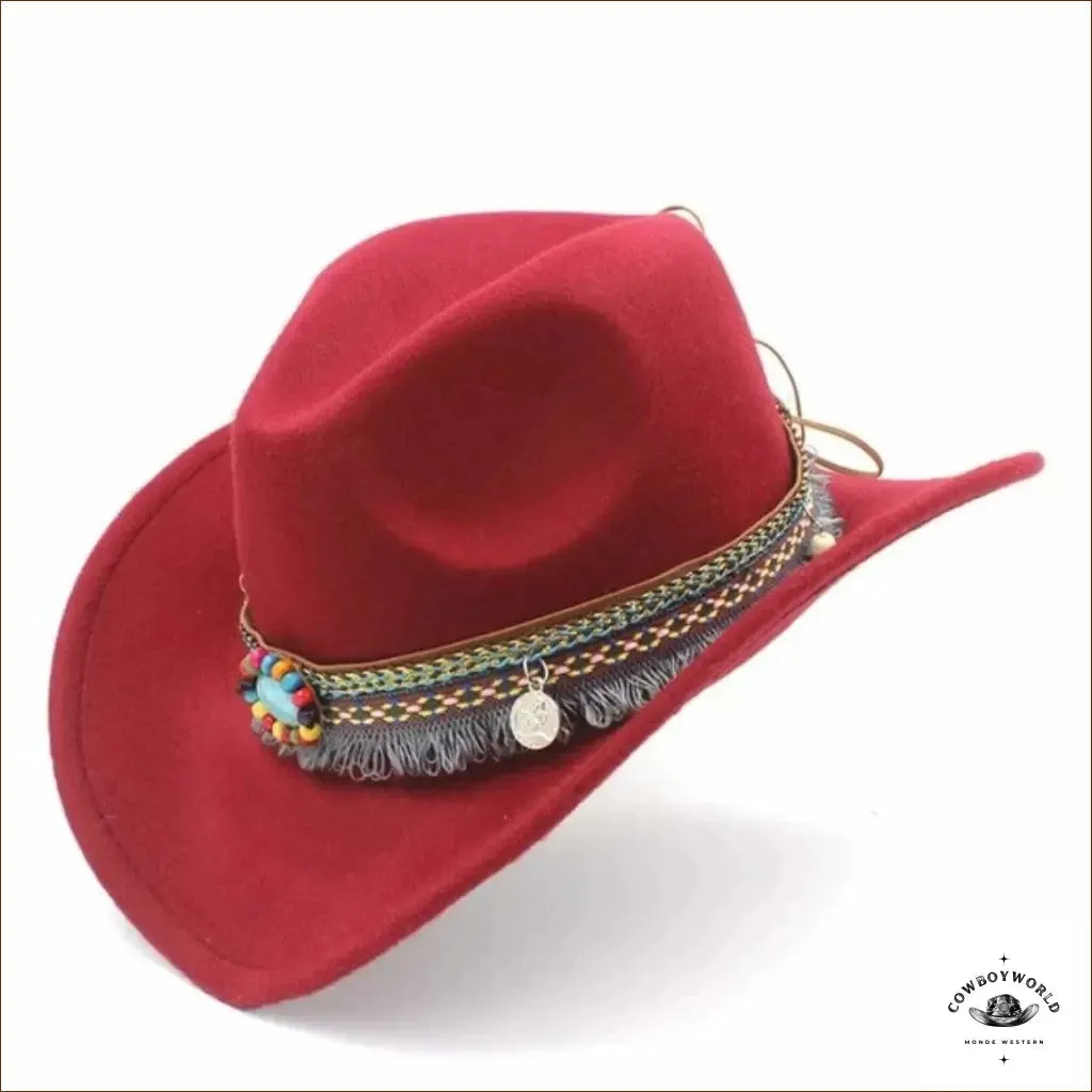 Chapeau Style Western Femme