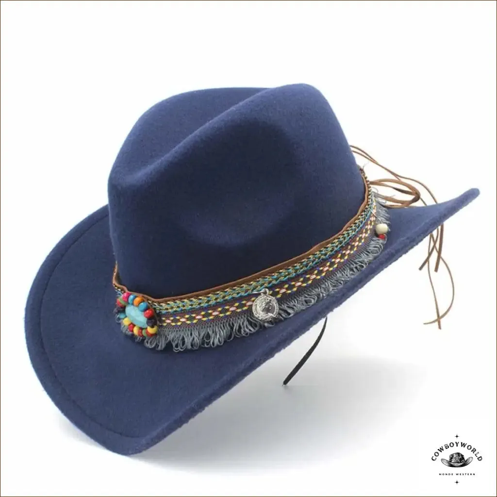 Chapeau Style Western Femme