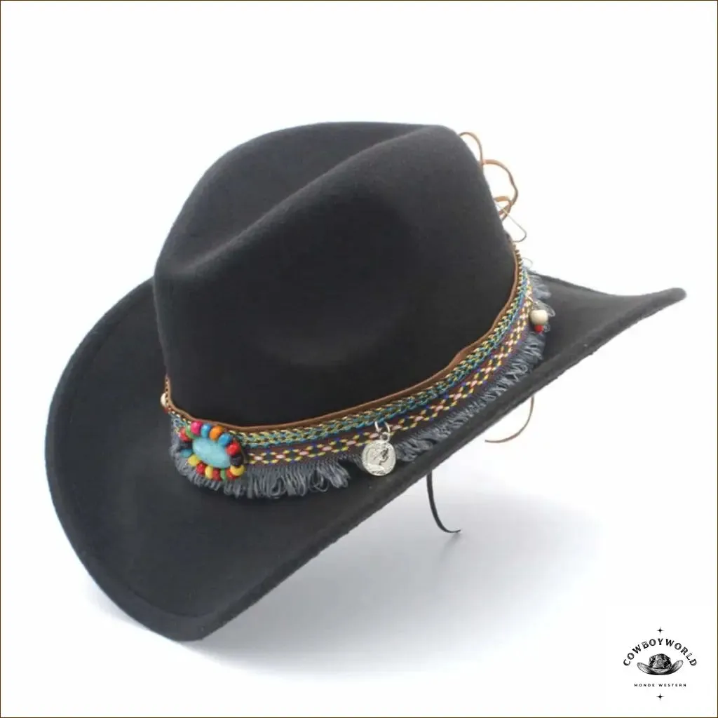 Chapeau Style Western Femme