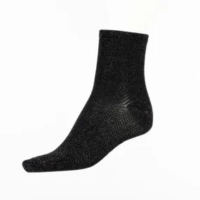 Chaussettes Chevron Noir et Or