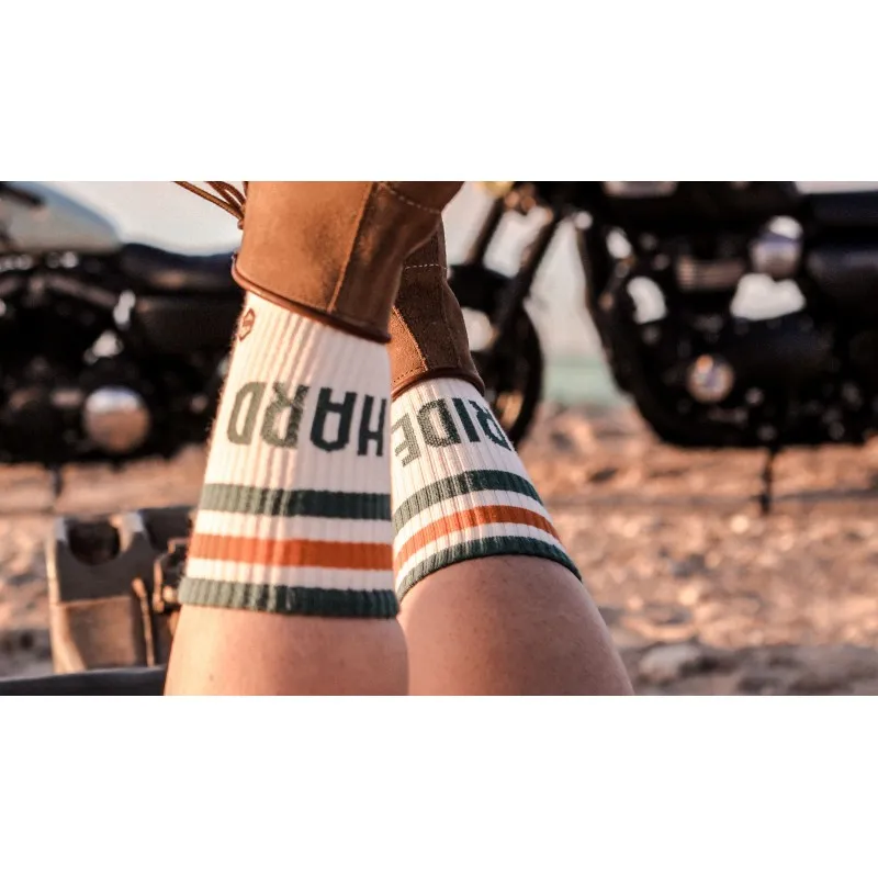 Chaussettes coton femme Ride Hard - Wildust Sisters