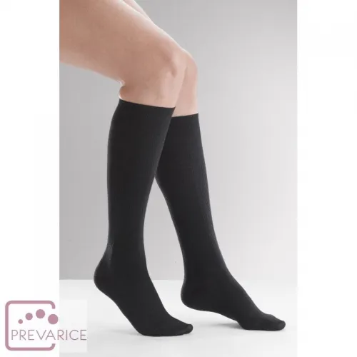 Chaussettes de contention femme Venoflex FAST Thuasne Enfilage ultra facile, à base de Coton, 2 coloris , Classe 2