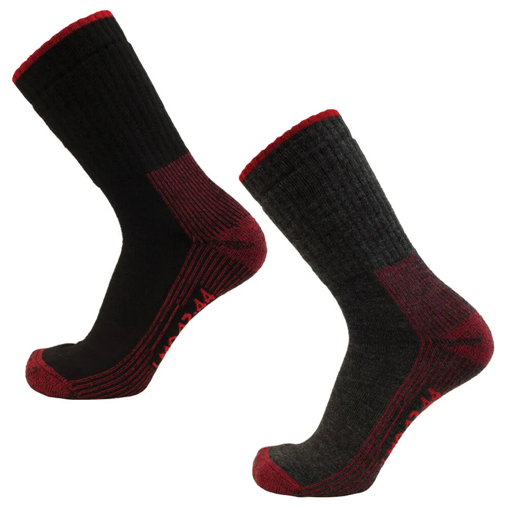 Chaussettes de travail hiver laine LMA CRONOS (Lot de deux paires)