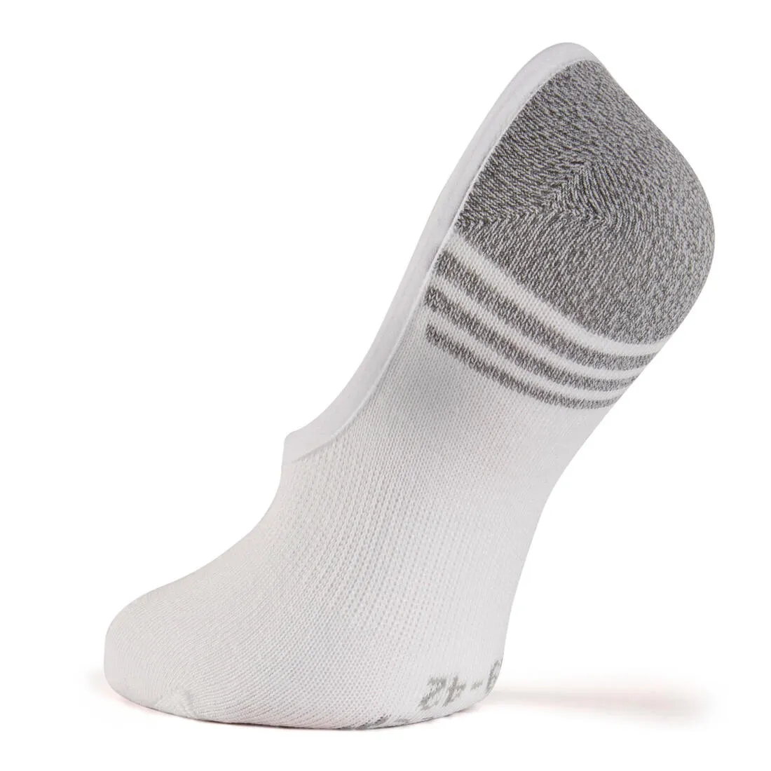 Chaussettes marche sportive/nordique WS 100 Invisible blanc (3 paires)