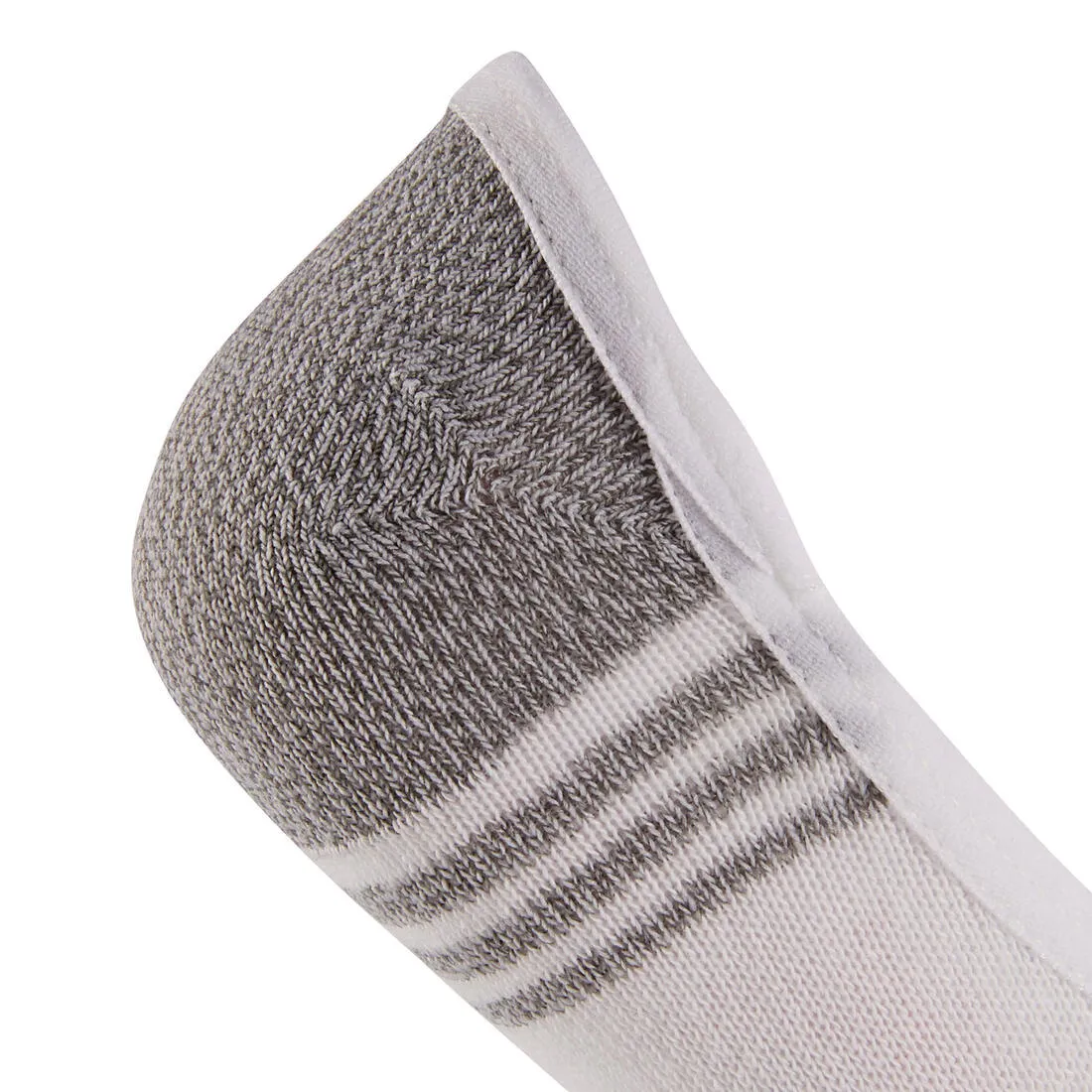 Chaussettes marche sportive/nordique WS 100 Invisible blanc (3 paires)