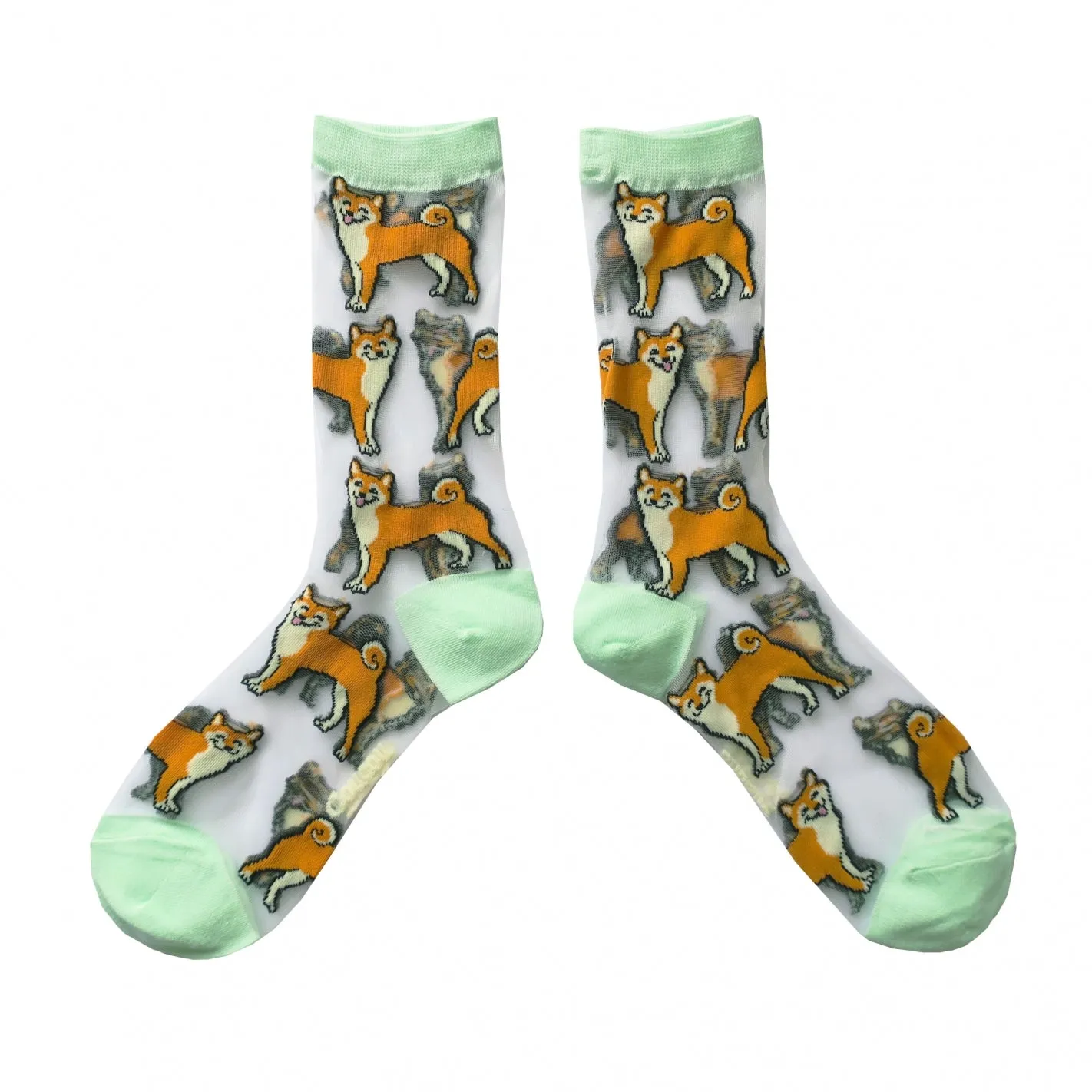 Chaussettes Transparentes Shiba