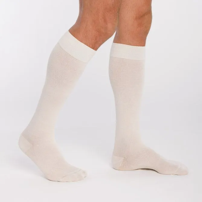 Chaussettes de contention Active Coton Bio 55% (Homme) Classe 2