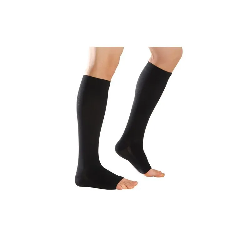 Chaussettes de contention Essentiel Microfibre (Urban) (pieds ouverts)&#x