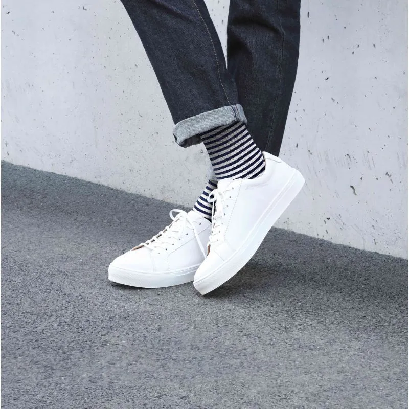 Chaussettes de contention Styles Motifs Marinière (Homme) Classe 2