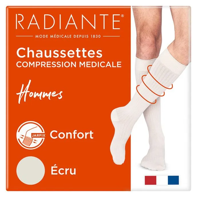 Chaussettes de contention STYL'COTON Fine Classe 2 Jarfix