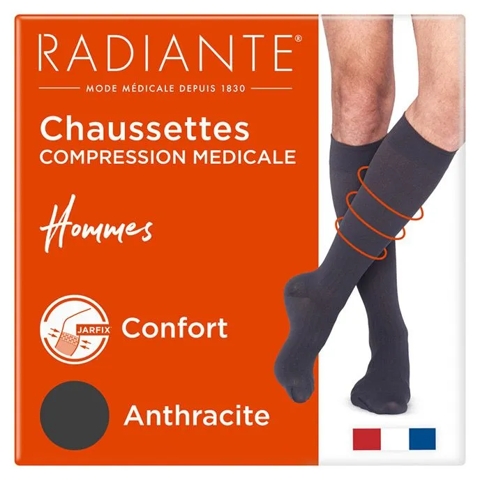 Chaussettes de contention STYL'COTON Fine Classe 2 Jarfix