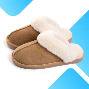 Chaussons Anti-douleurs chauds et doux - Pantoufles en faux daim relaxant