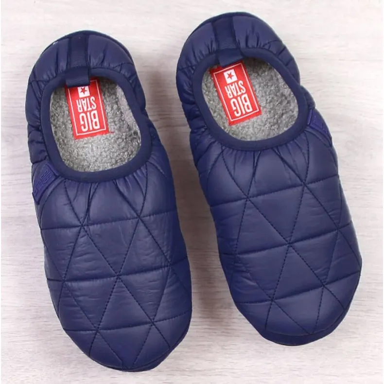 Chaussons Big Star KK174364 M INT1777 bleu