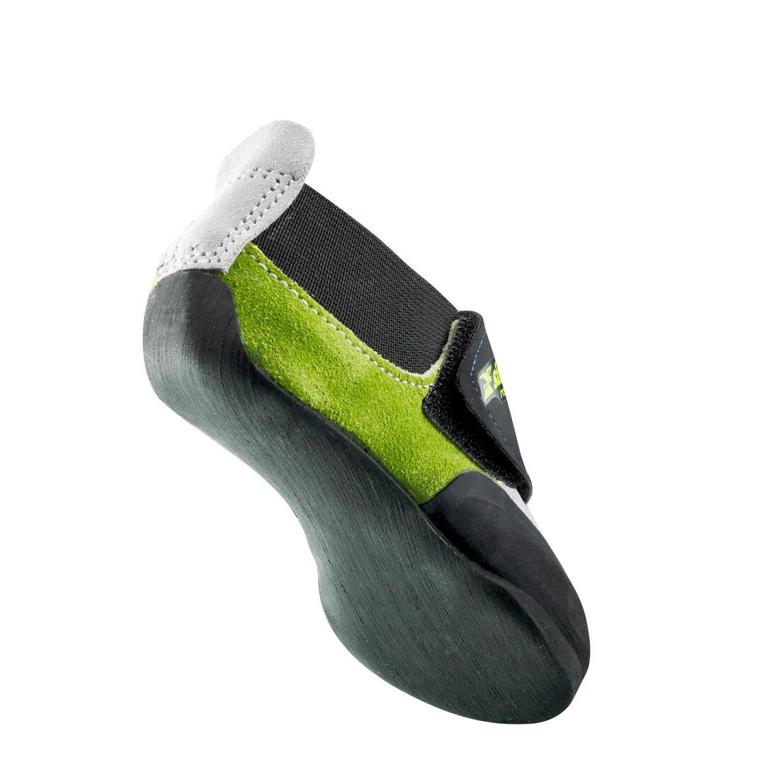 CHAUSSONS D'ESCALADE ENFANT - ROCK GRIS VERT