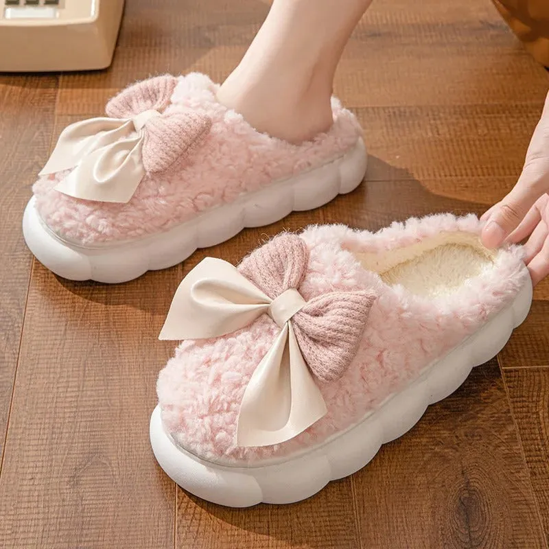 Chaussons en fourrure pour femmes