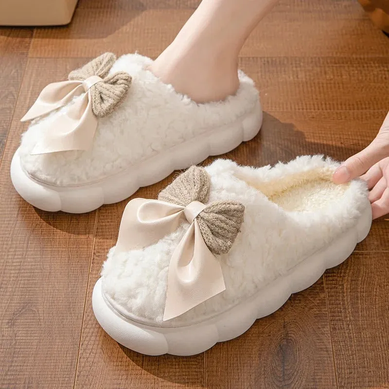 Chaussons en fourrure pour femmes