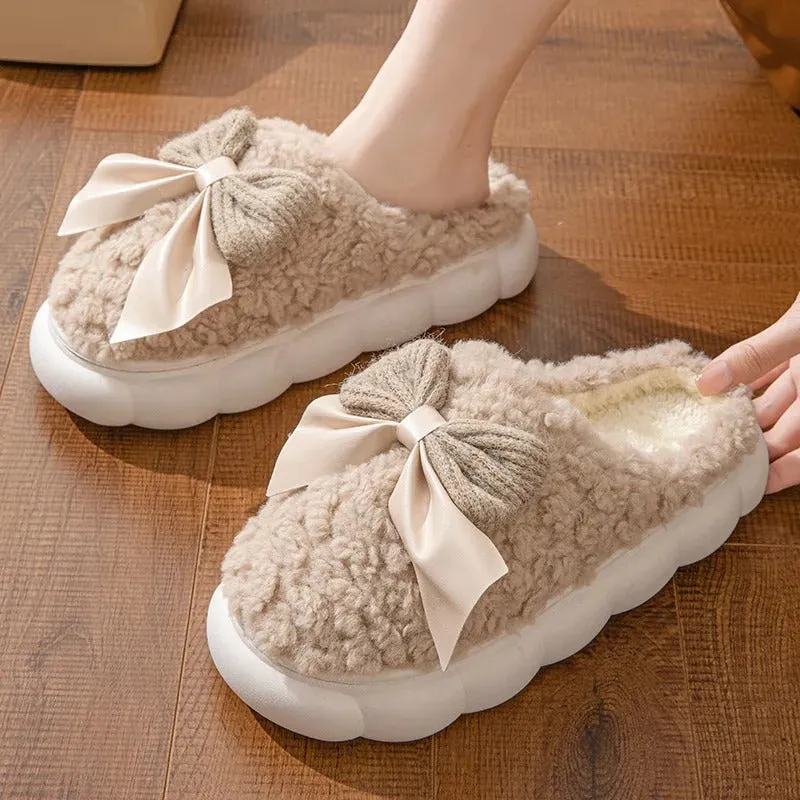 Chaussons en fourrure pour femmes