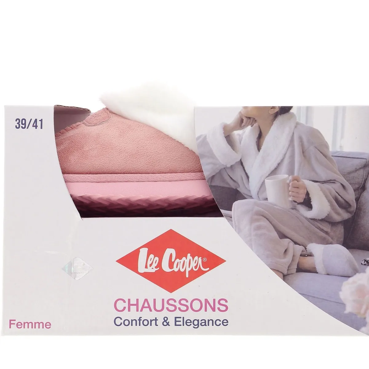 Chaussons fourrés femme LEE COOPER divers coloris 15.90€ - Matière noble