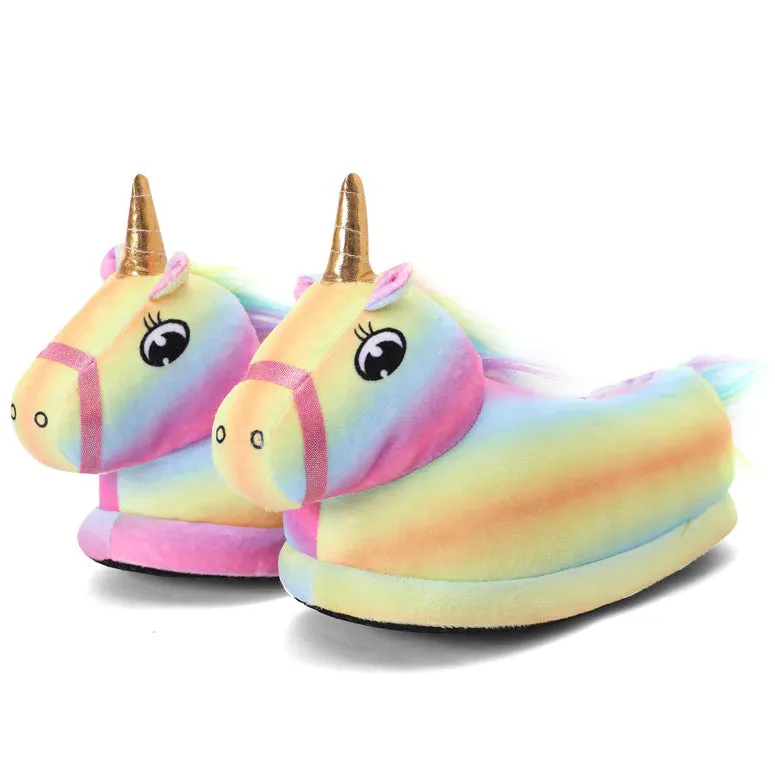 Chaussons Licorne Arlequin