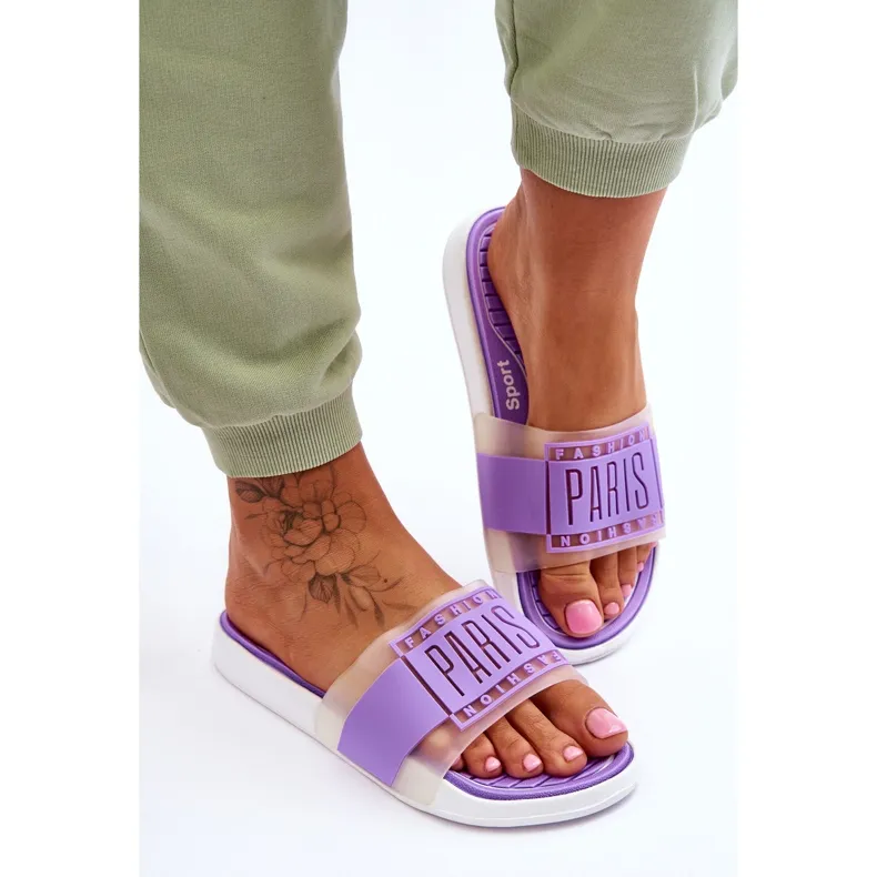 Chaussons Sport Femme Violet Sunrise