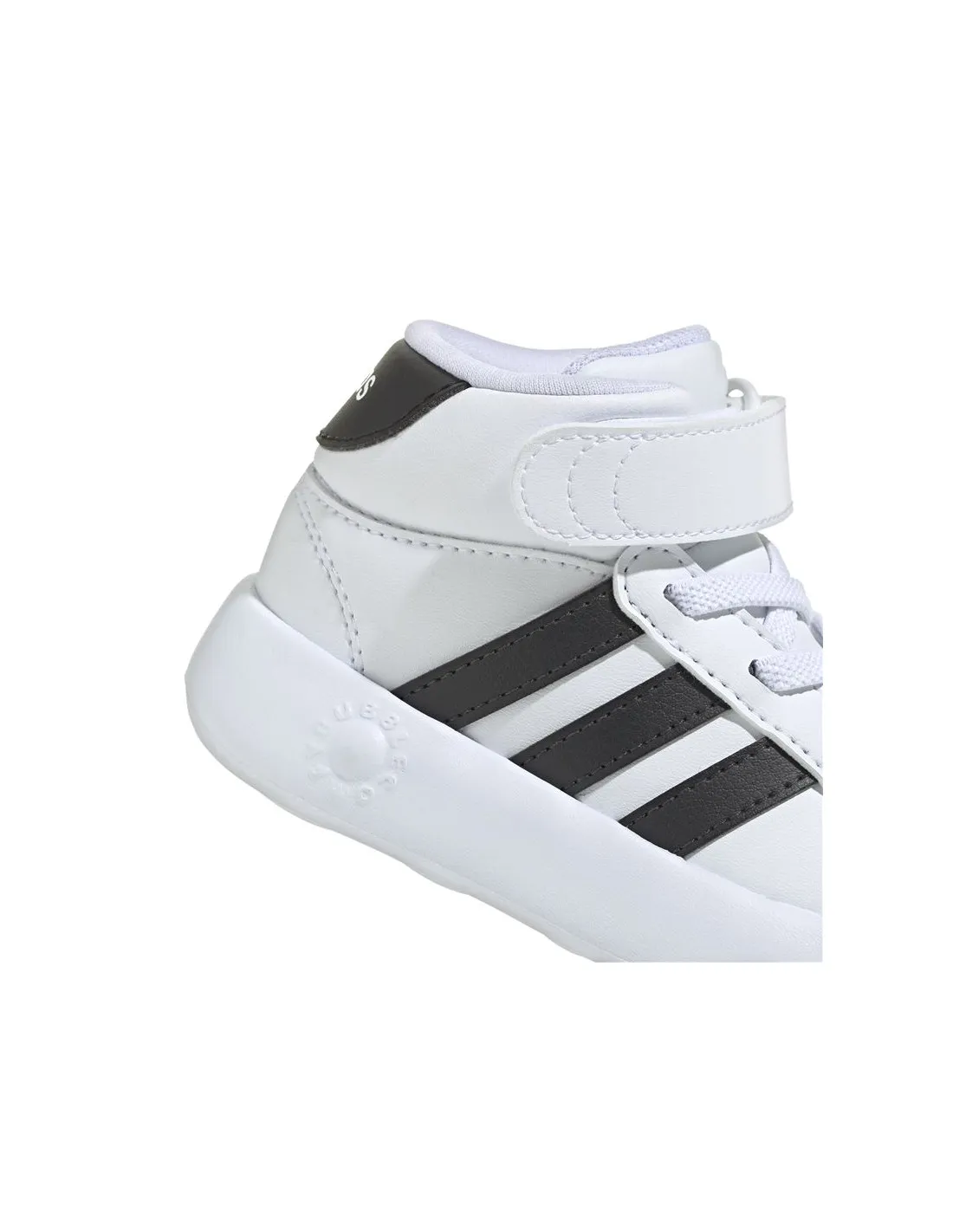 Chaussures adidas Court Enfant Grand Mid White