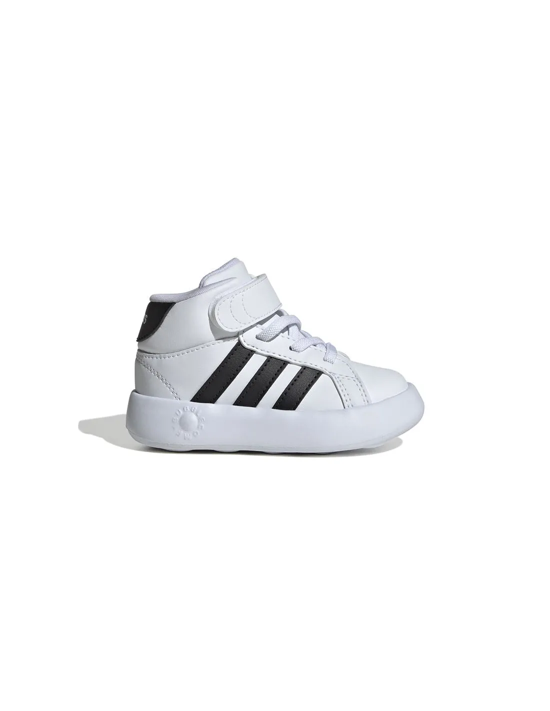 Chaussures adidas Court Enfant Grand Mid White