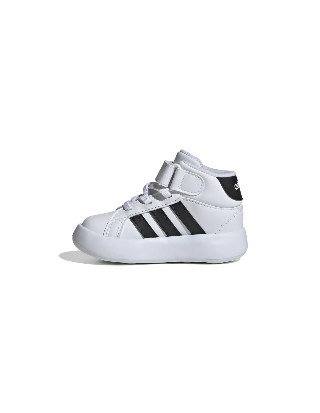 Chaussures adidas Court Enfant Grand Mid White