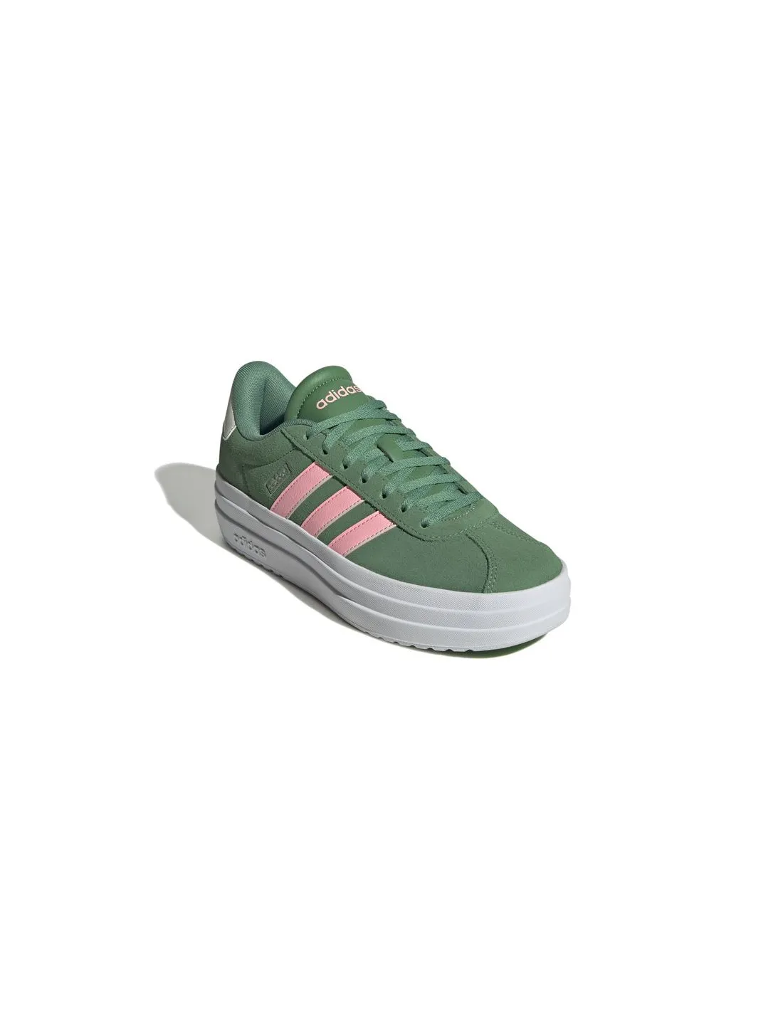 Chaussures adidas Court Femme VL Vert gras