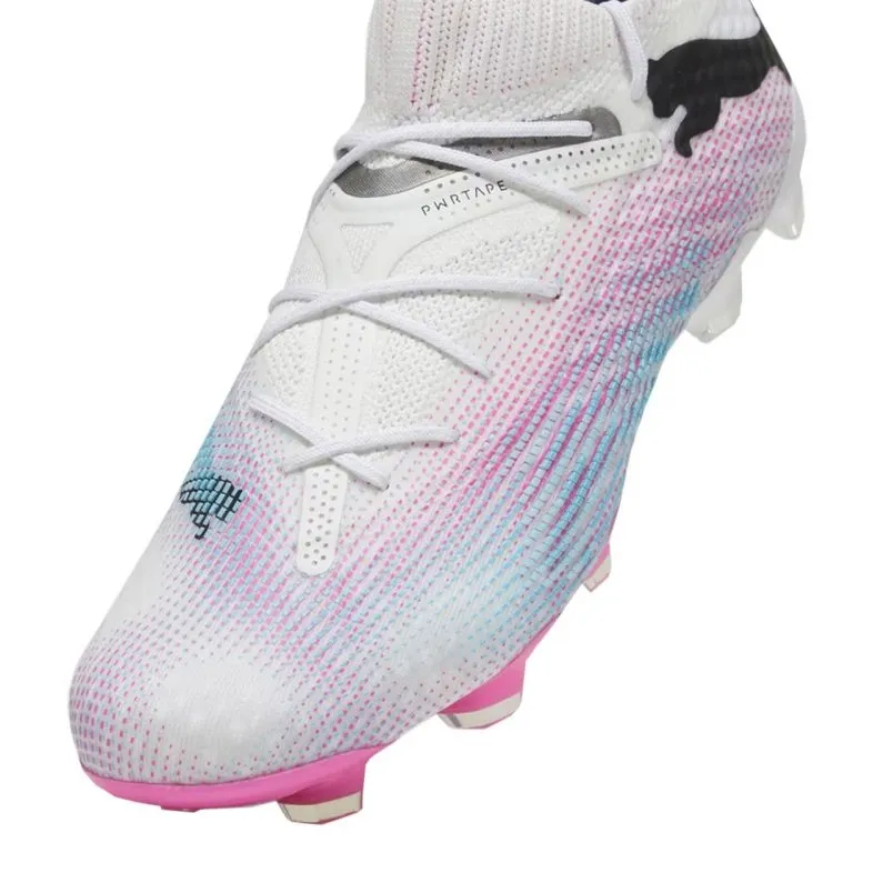 Chaussures de football Puma Future 7 Ultimate FG/AG M 107599 01 blanche