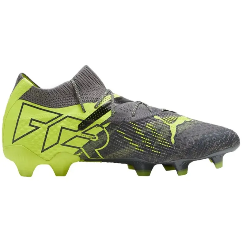 Chaussures de football Puma Future 7 Ultimate Rush FG/AG 107828 01 gris