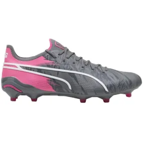 Chaussures de football Puma King Ultimate Rush FG/AG 107824 01 gris