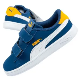 Chaussures Puma Smash v2 Jr 365184 47 bleu