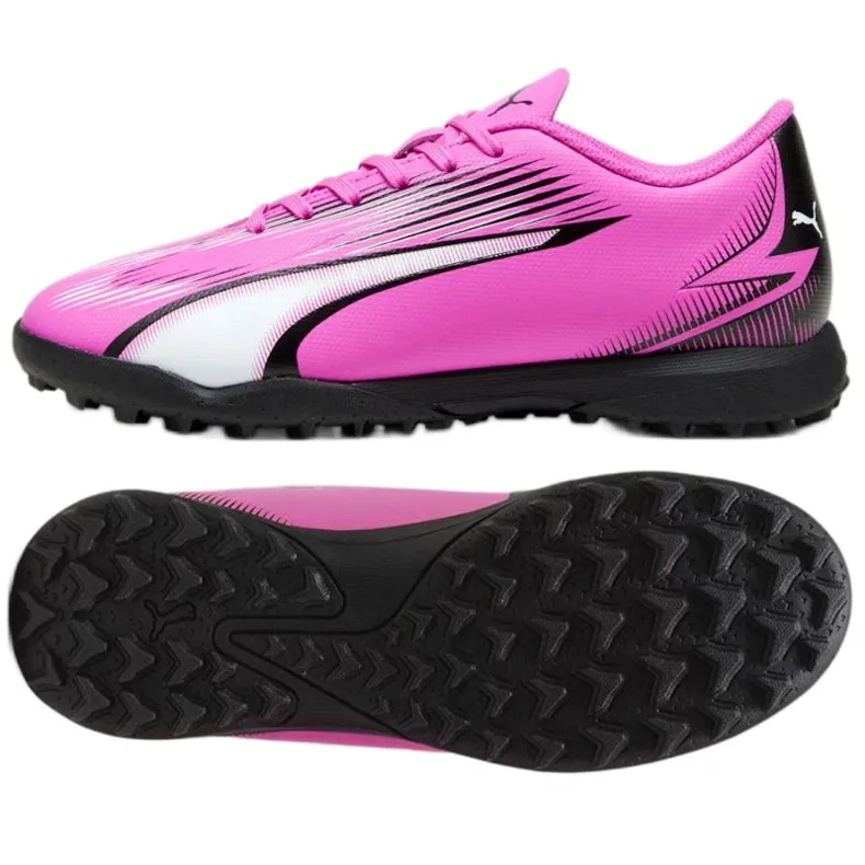 Chaussures Puma Ultra Play Tt Jr 107779 01 rose