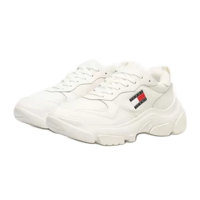 Chaussures Tommy Hilfiger Lightweight Hybrid Runner W EN0EN02566YBL blanche