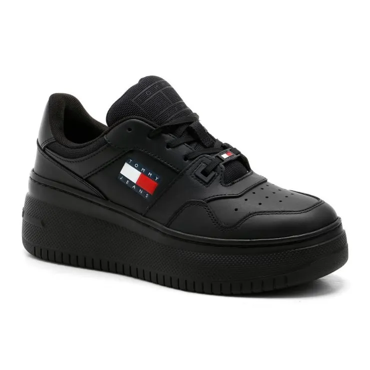 Chaussures Tommy Hilfiger Retro Basket Ess EN0EN02505BDS le noir