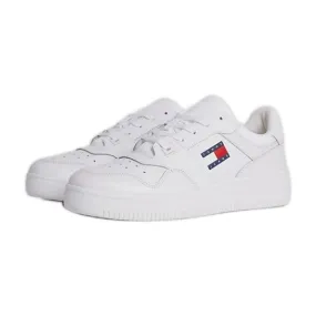 Chaussures Tommy Hilfiger Retro Basket Ess M EM0EM01395YBR blanche