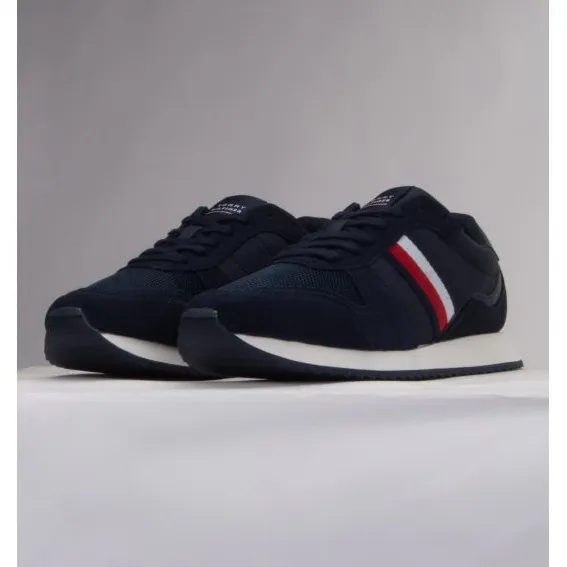 Chaussures Tommy Hilfiger Runner Evo Mix M FM0FM04699 DW5 bleu