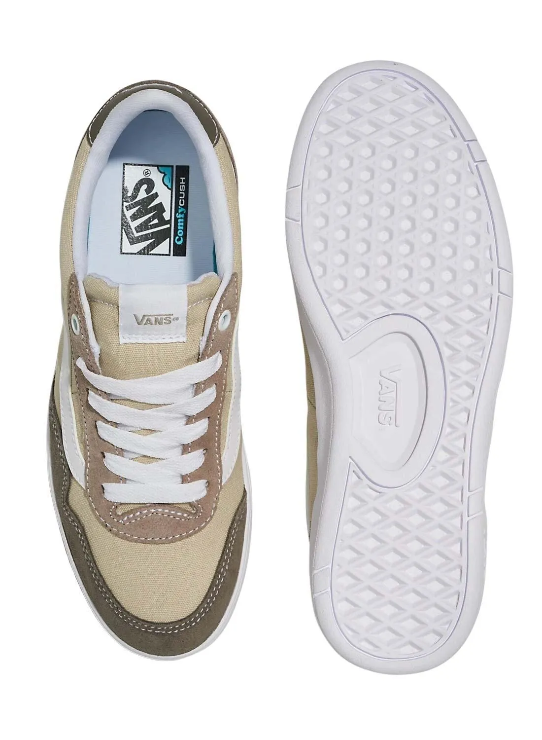 Chaussures Vans Cruze Too ComfyCush Homme en marron.