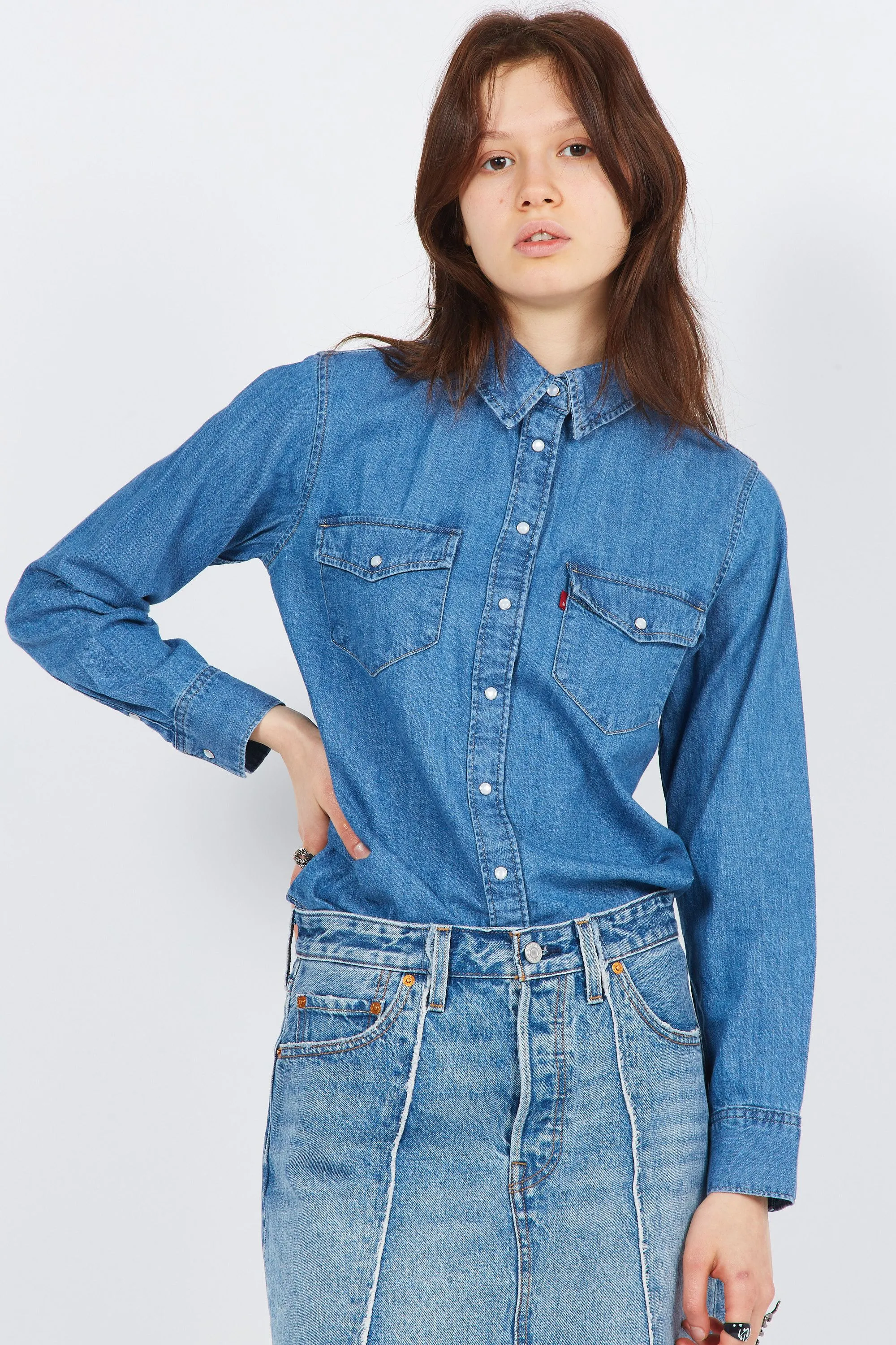 Chemise Bleu Levi's - Femme | Citadium