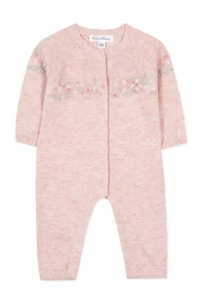 Combinaison broderie rose babygirl Tartine et chocolat H24