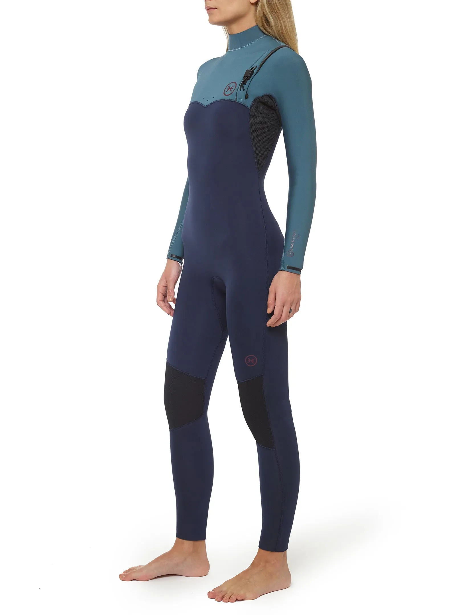 Combinaison De Surf Femme Limitless Frost 4/3 Zipperless